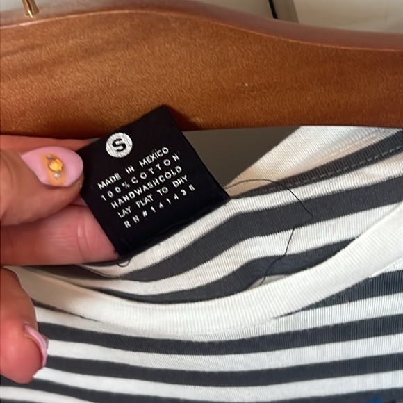 DAY ~ Santa Cruz Skateboards Striped Tee - Picture 9 of 11